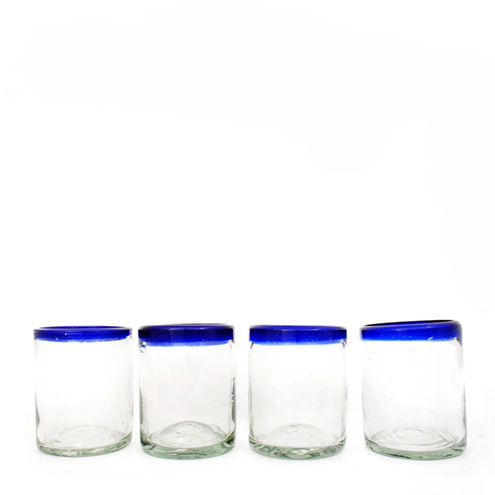 Clear blue rim roca tumbler - Image 2