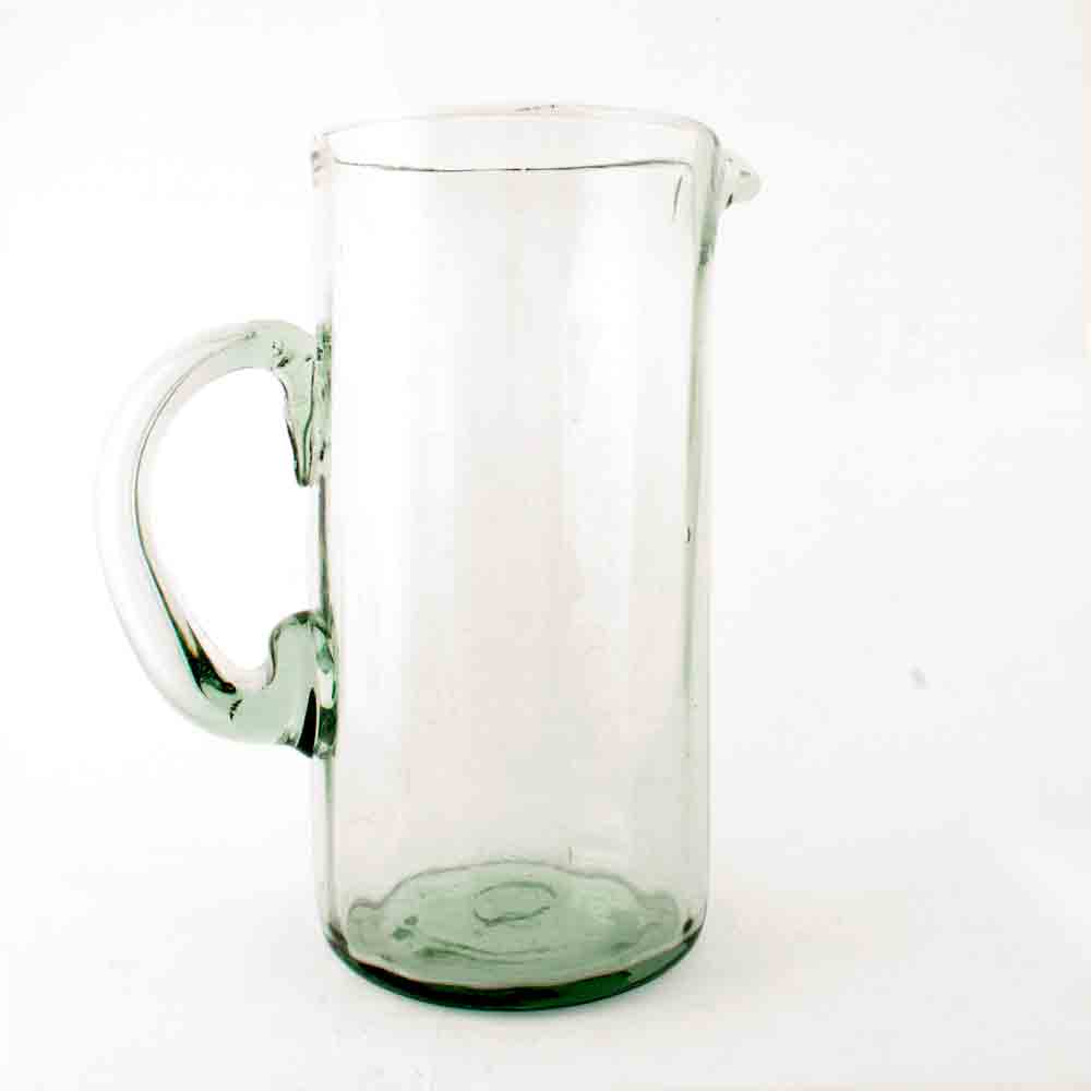 Clear straight jug