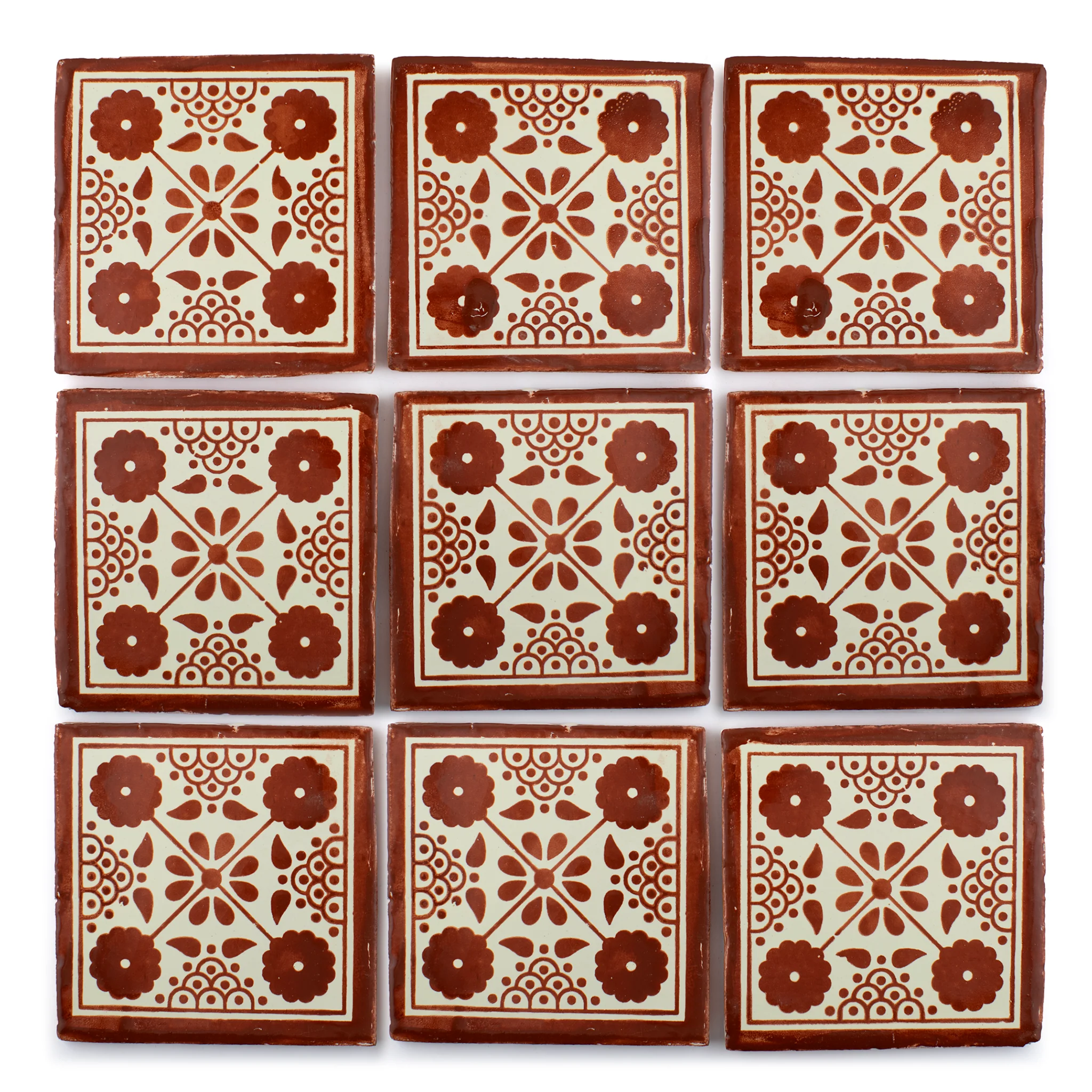 Damask terracotta - Image 3