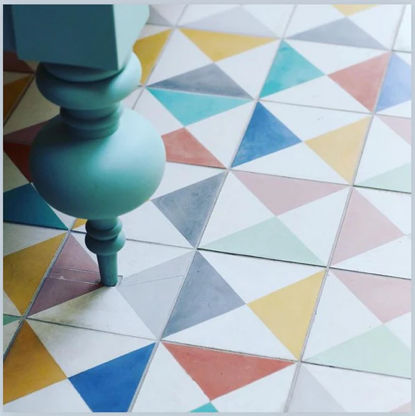Dandy Star I encaustic tile - Image 7