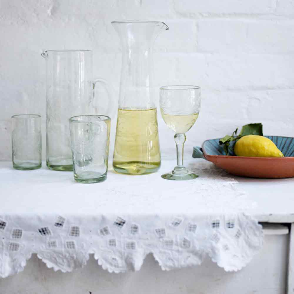 Engraved clear flared tumbler - Image 3