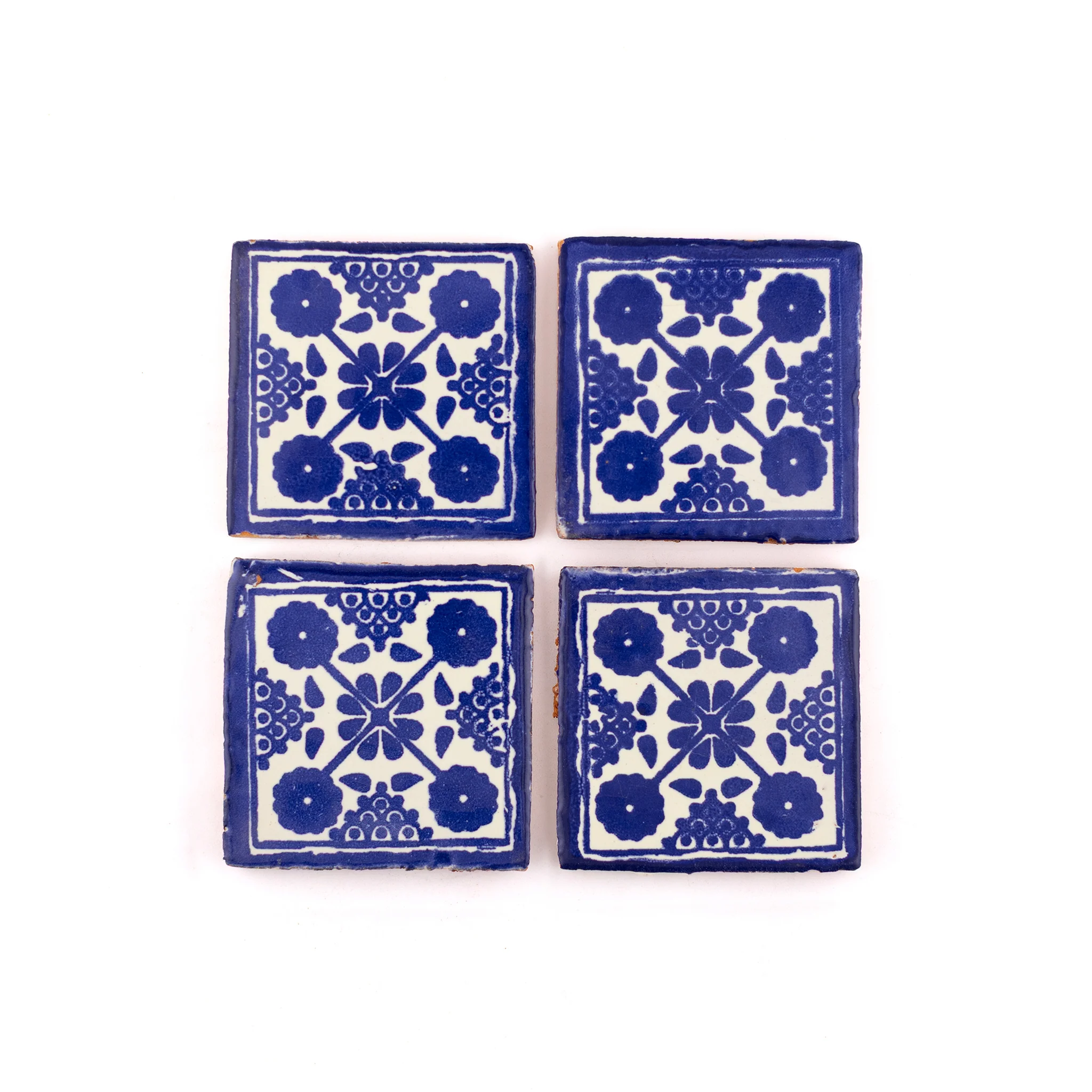 Damask blue inset - Image 2