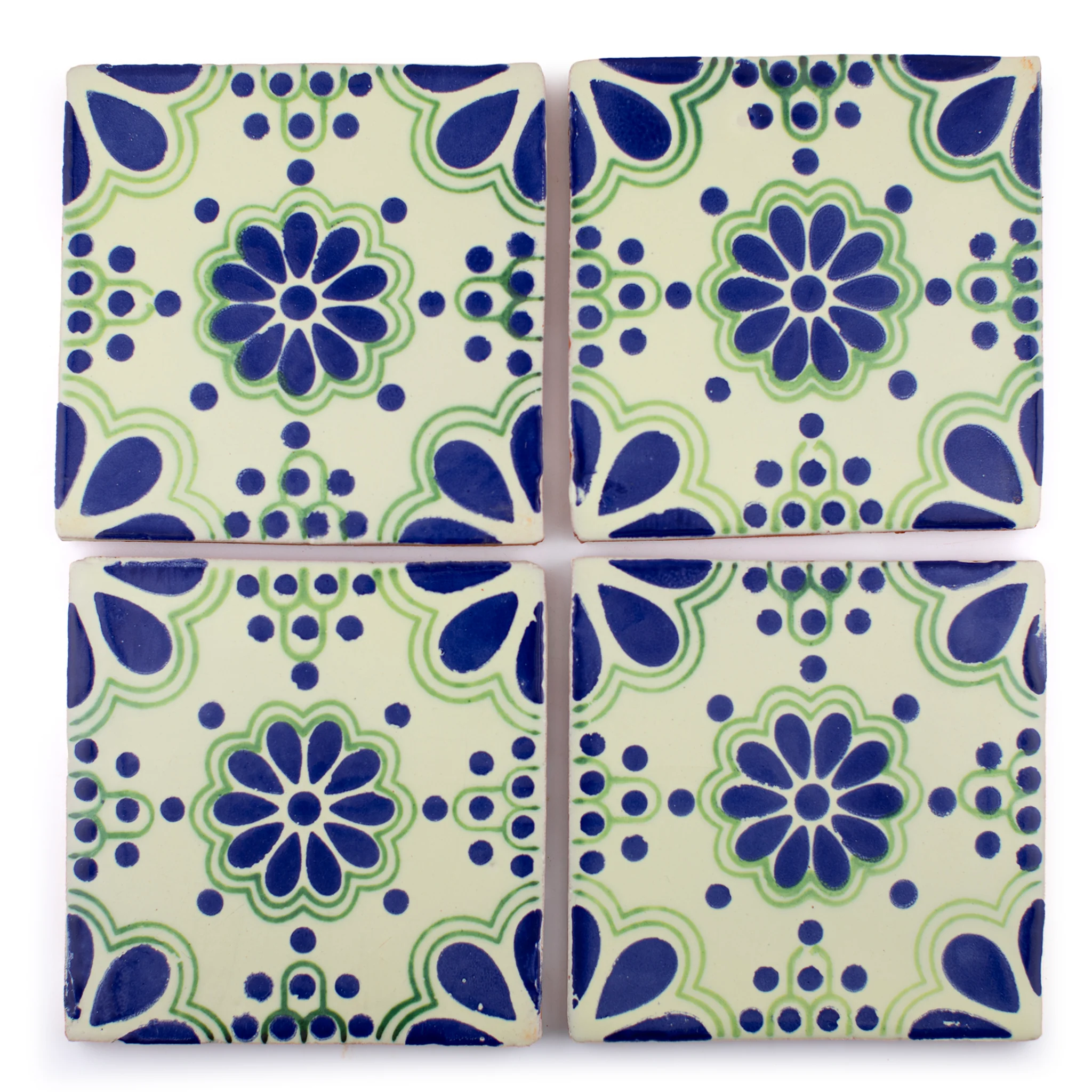Lace blue & green - Image 2