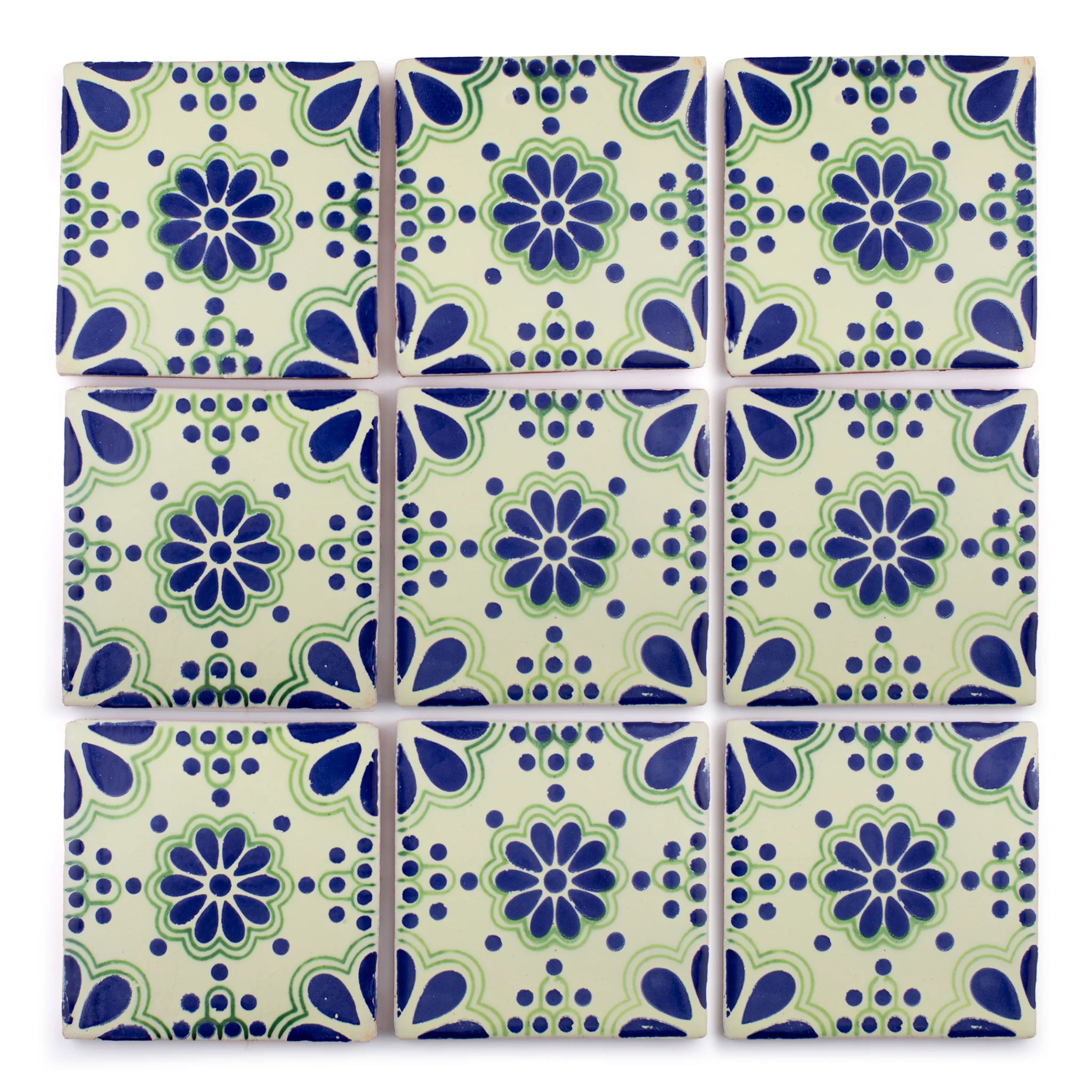 Lace blue & green - Image 3