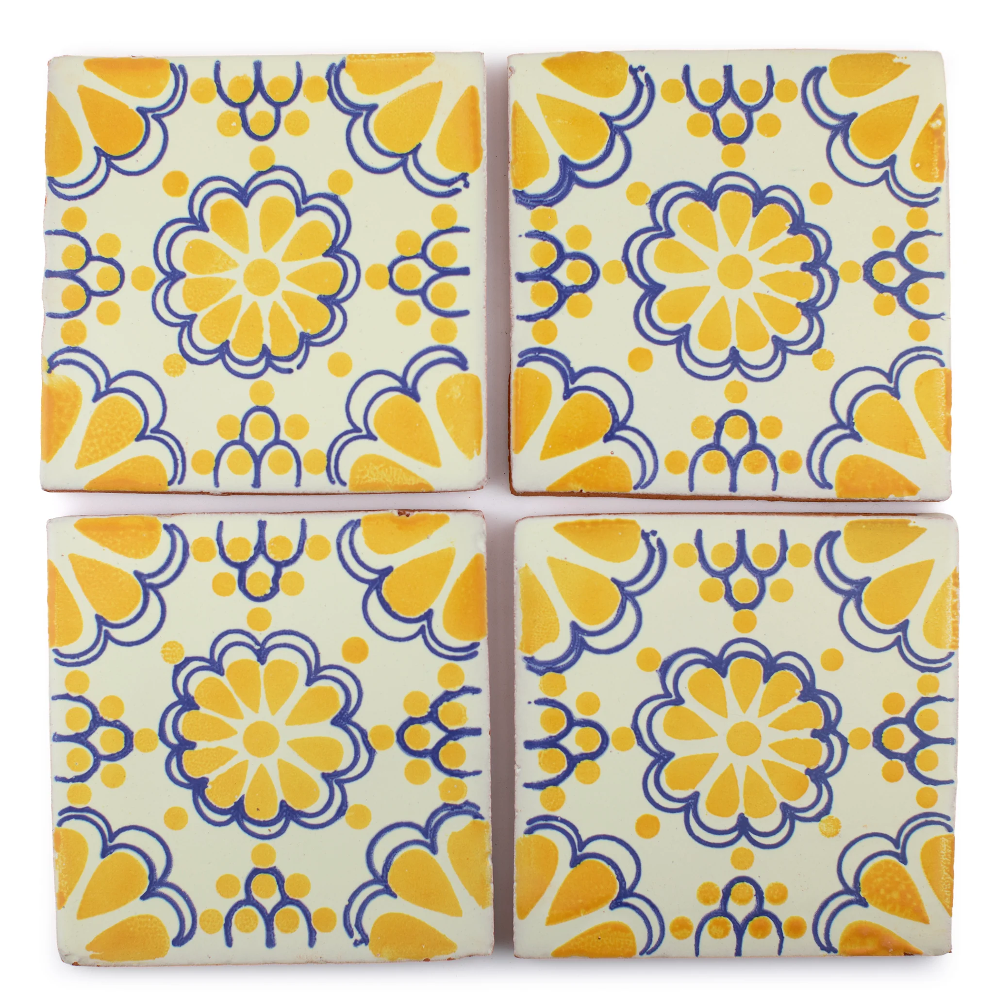Lace yellow & blue - Image 2