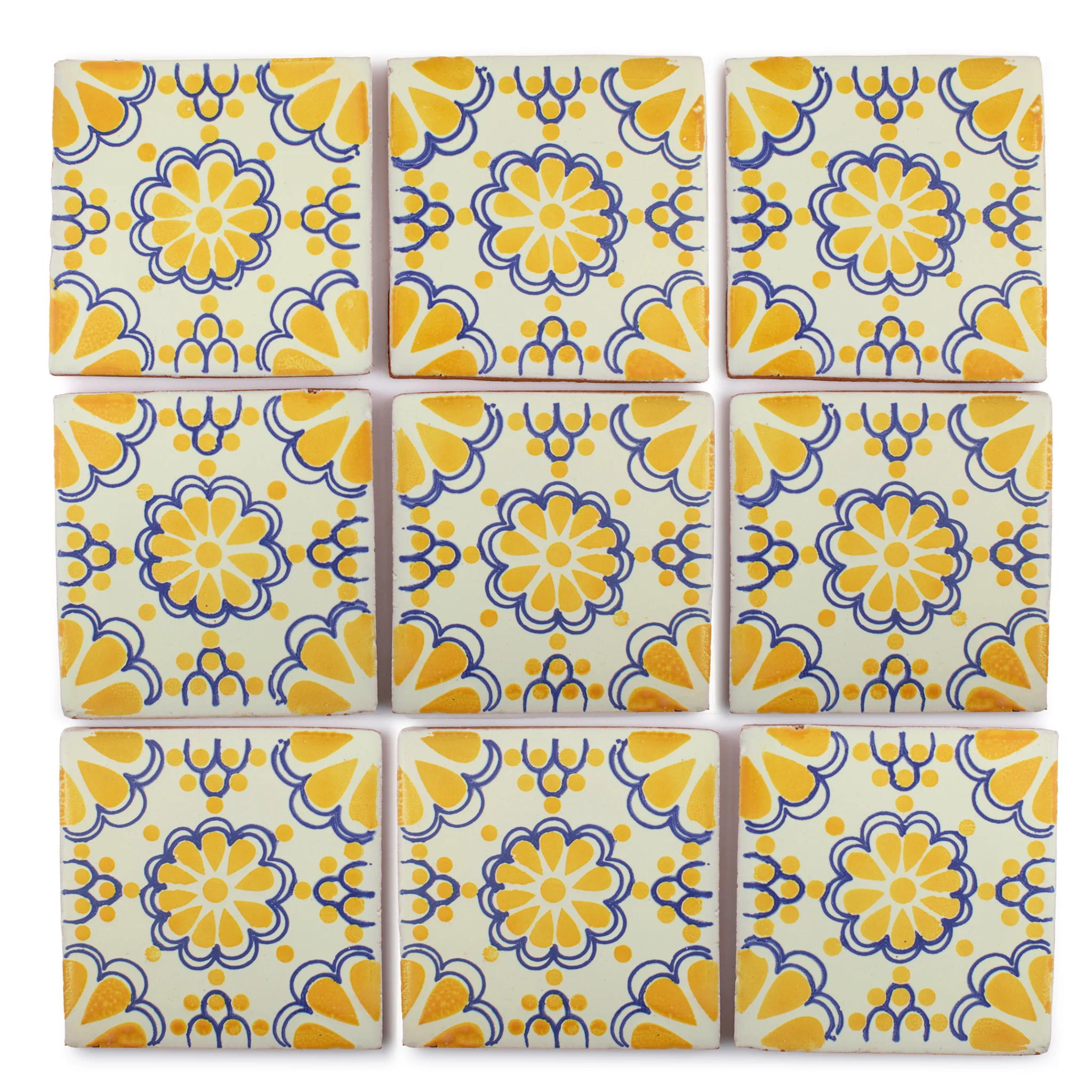 Lace yellow & blue - Image 3