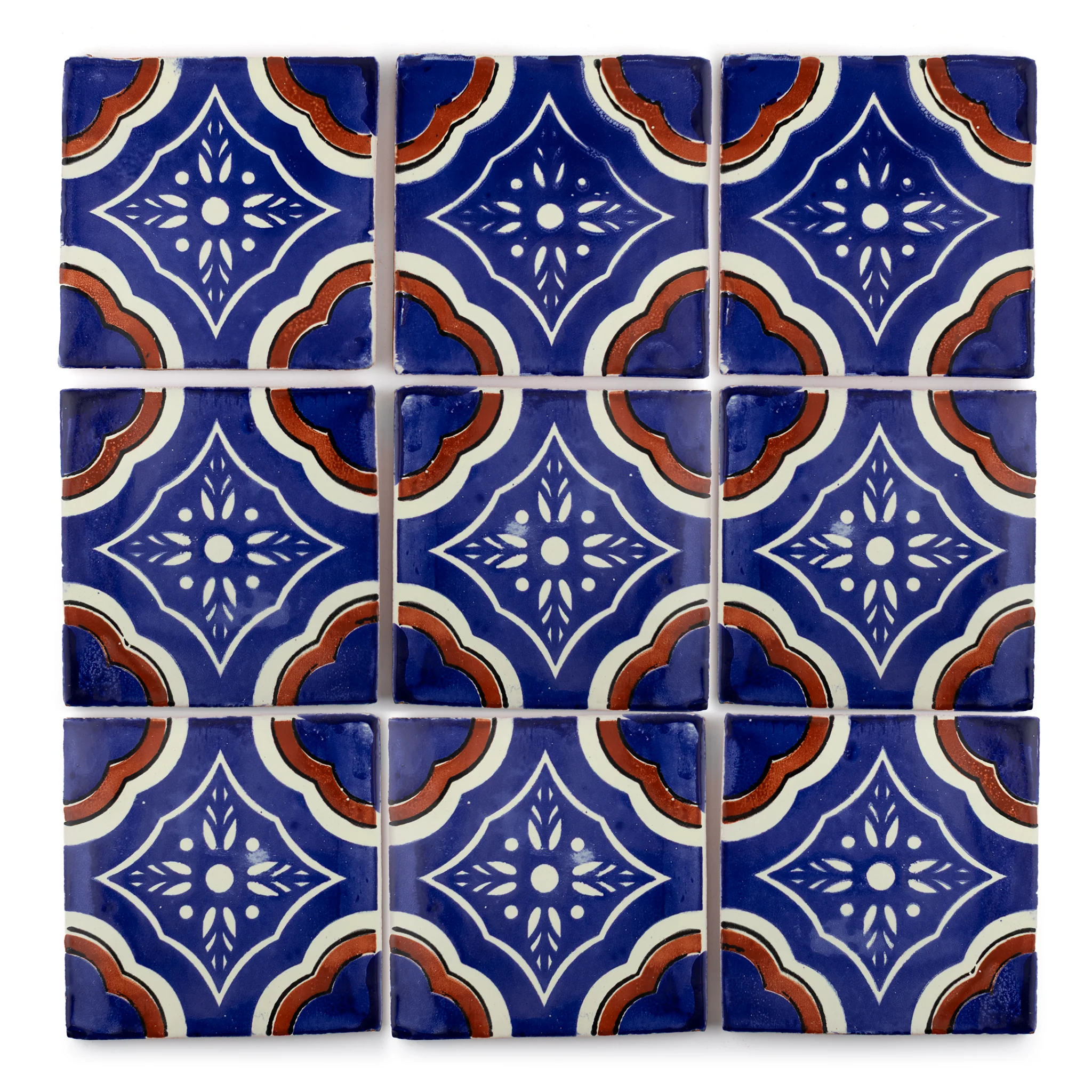 Palacio blue & terracotta - Image 3