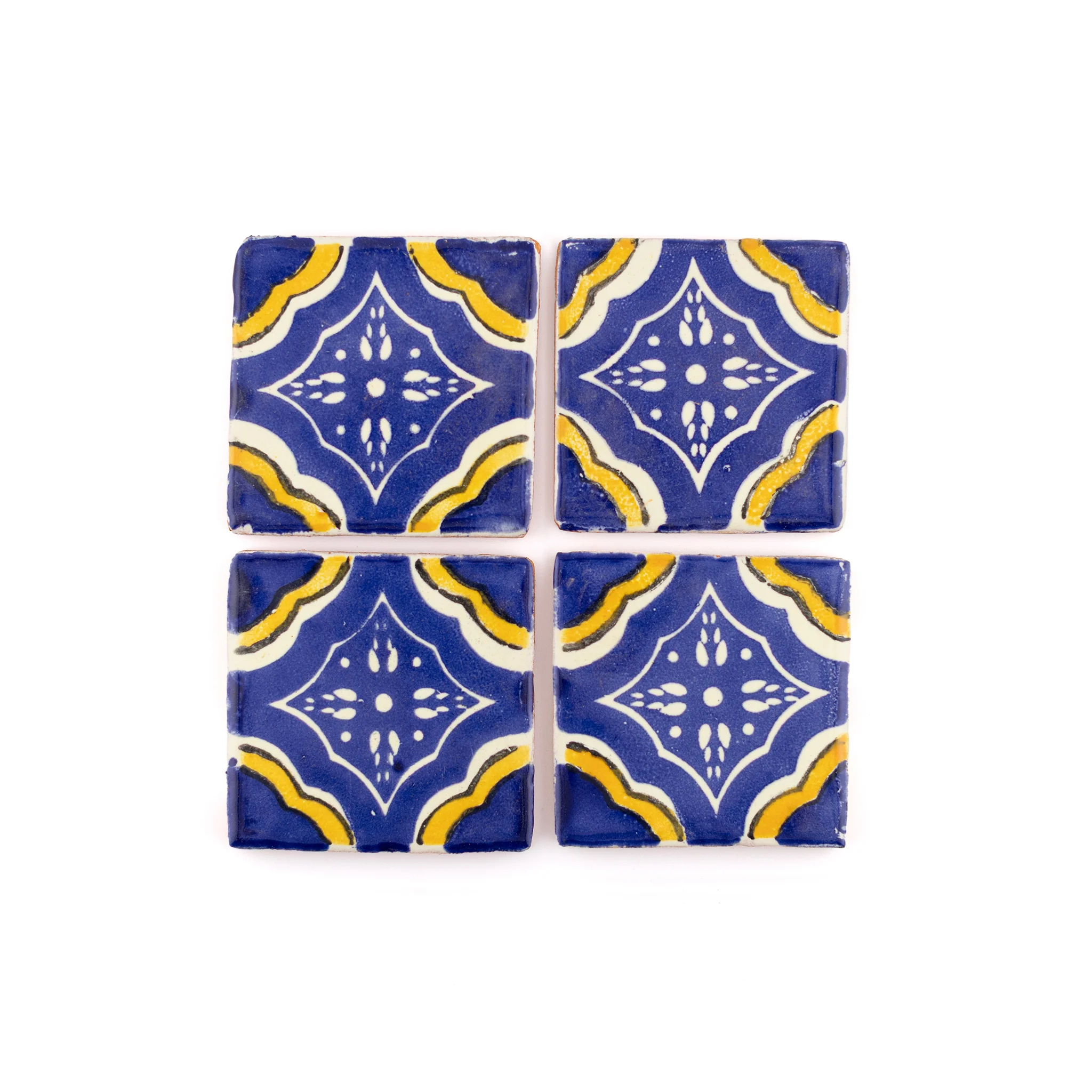 Palacio blue and yellow inset - Image 2