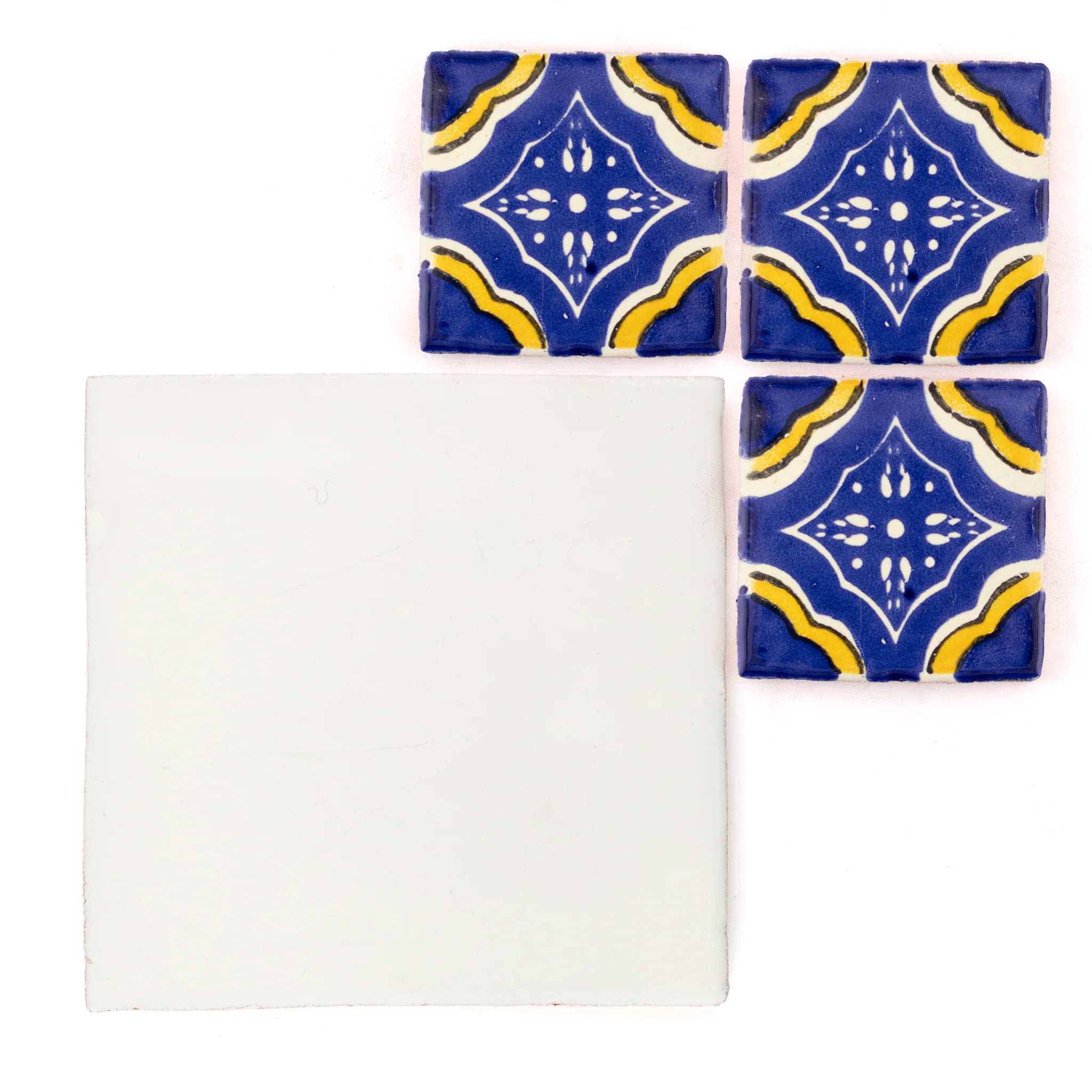 Palacio blue and yellow inset - Image 4