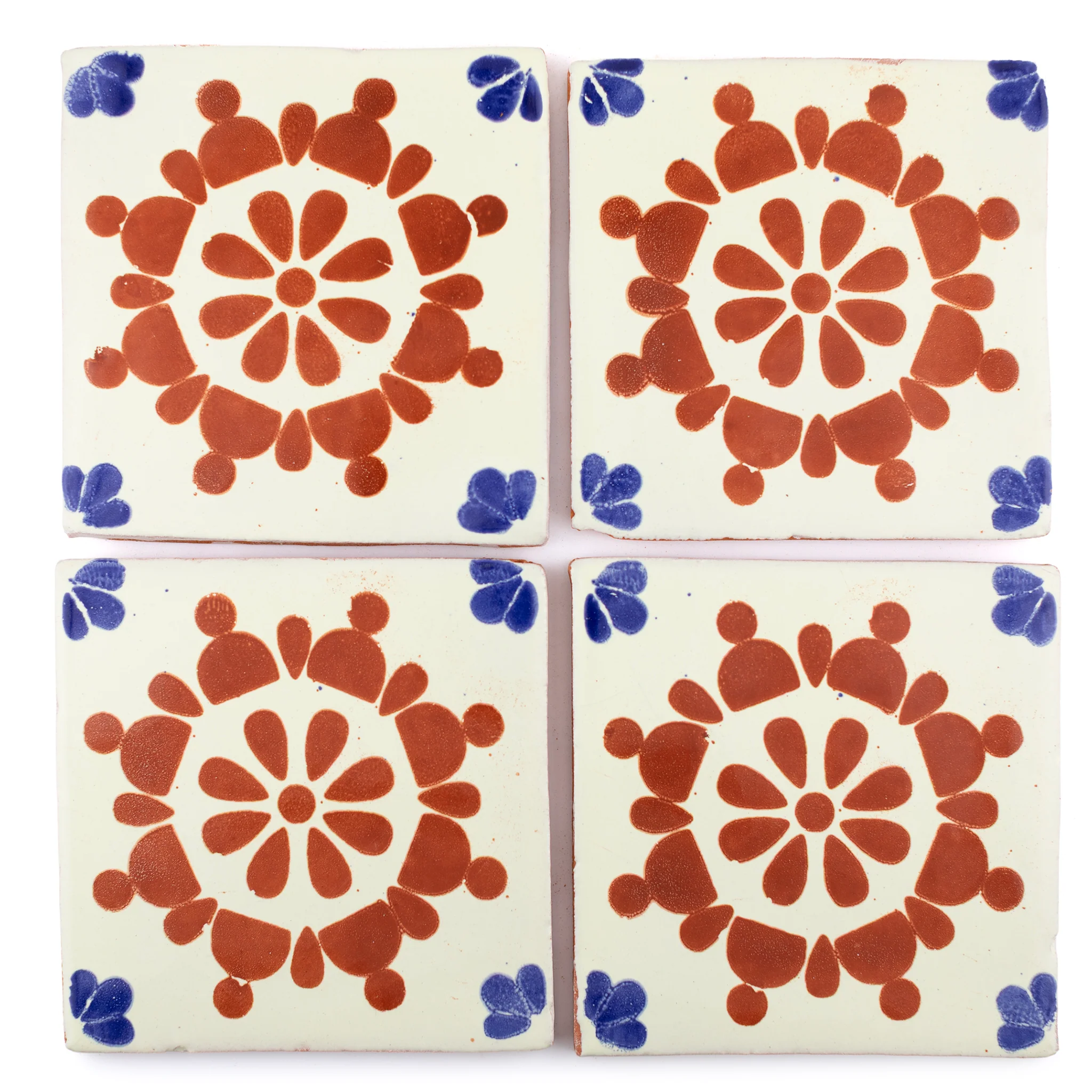 Rocio blue & terracotta - Image 2