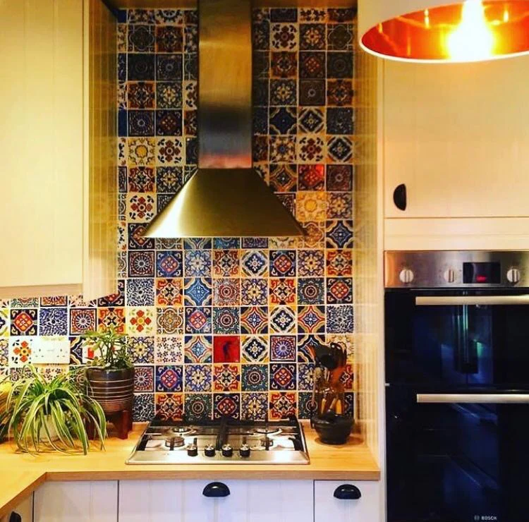 Seville blue & terracotta - Image 4
