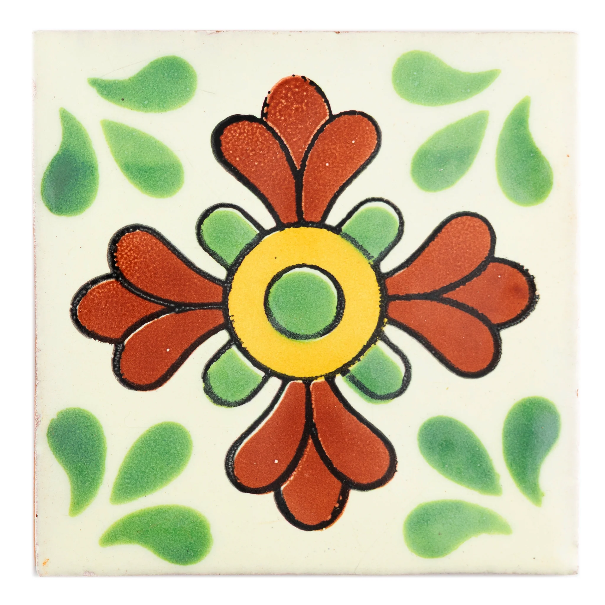 Seville green & terracotta