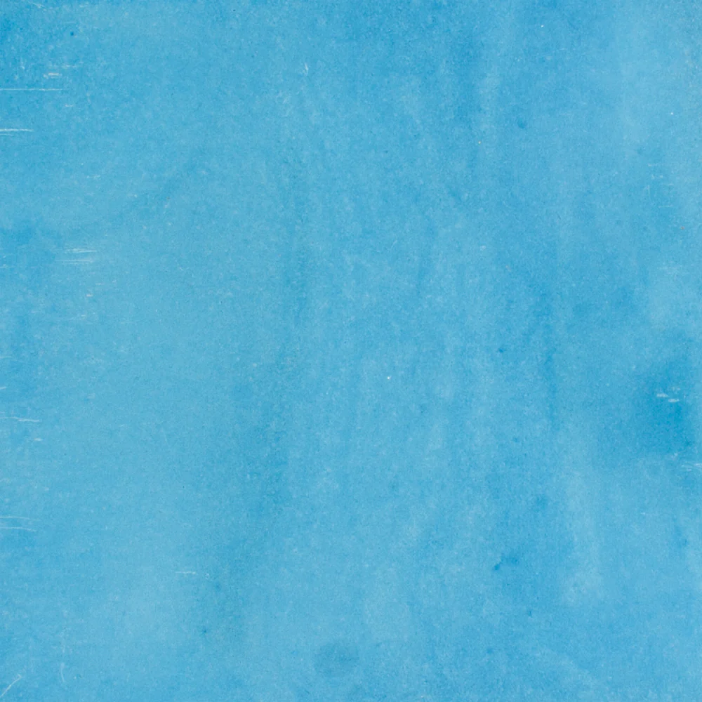 Sky blue encaustic tile