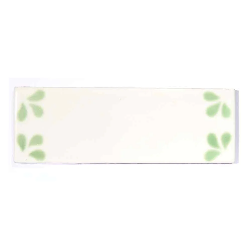 Ville green brick tile