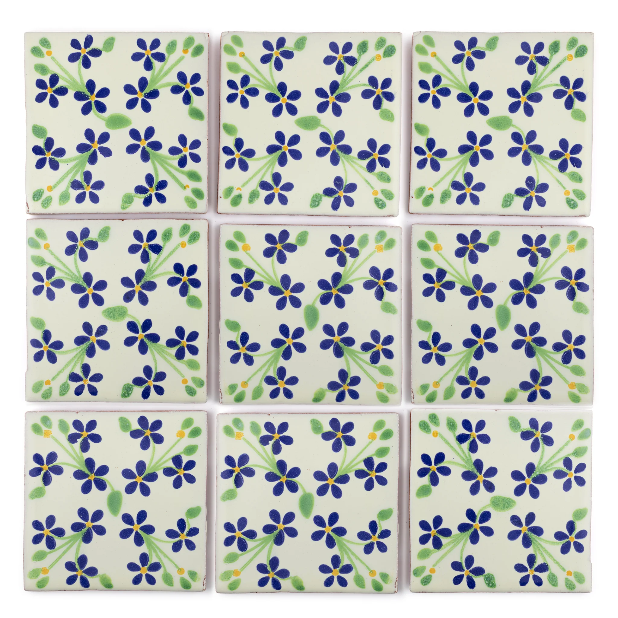 Violets blue & green - Image 3